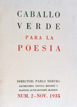 Revista Caballo verde para la poesa